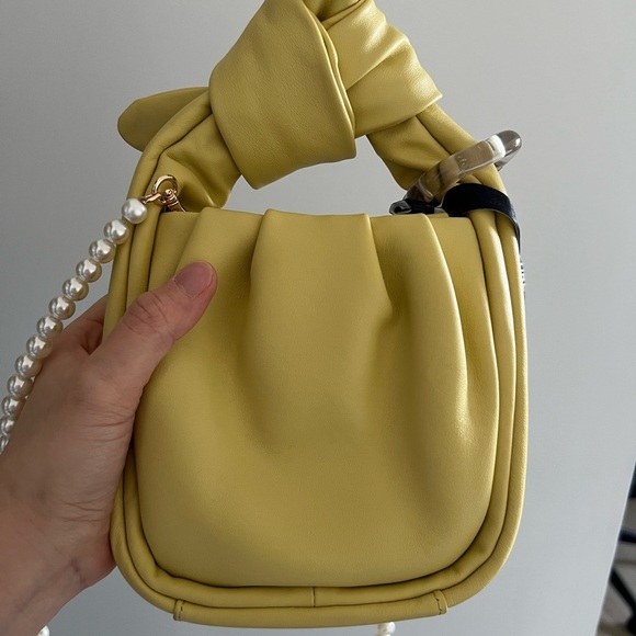 RARE! Songmont Small Wonton Bag Yellow - Picture 10 of 12